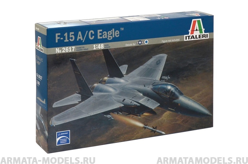 2617ИТ Самолет F-15 A/C Eagle Italeri