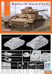 7549Д1/72 ТАНК Pz.Kplw.lV Ausf.F2 Dragon