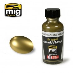 AMIG8206 Ammo Mig Полируемый металлик серии Alclad II POLISHED BRASS ALC109