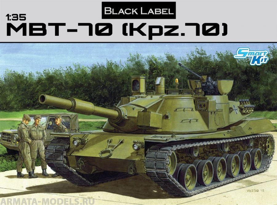 3550Д ТАНК MBT-70 (Kpz.70) Dragon