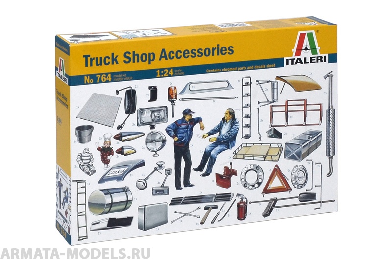 764ИТ Аксессуары для грузовика Italeri