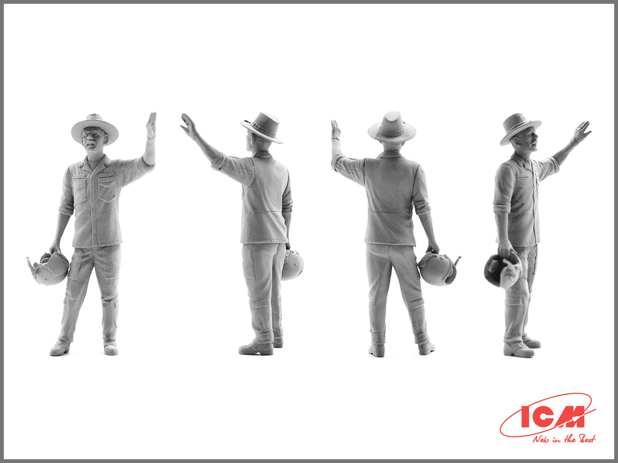 32114 Американские пилоты вертолета (вьетнамская война) ICM