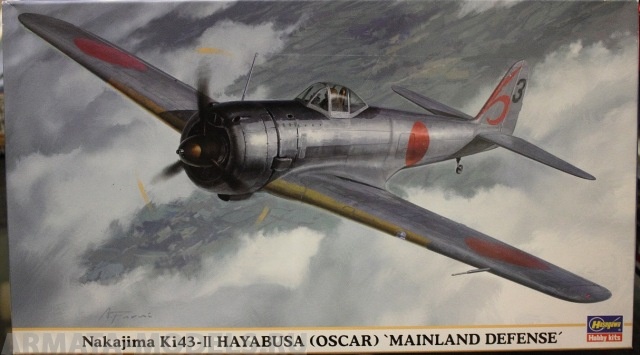 09728 Самолет KI43-II Hasegawa