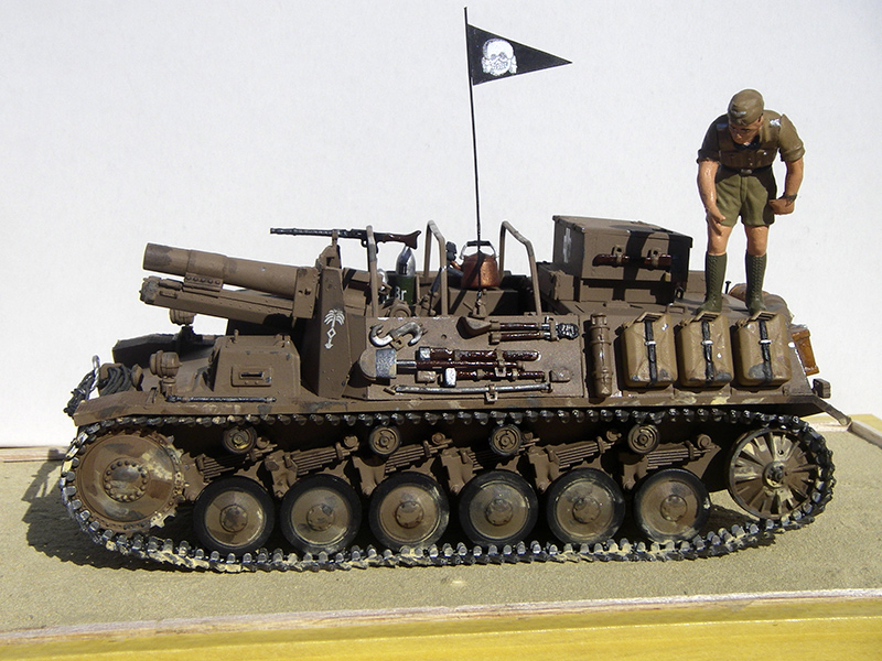 35012 Немецкое 150-мм самоходное орудие Штурмпанцер II ARK model