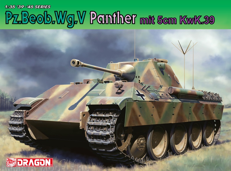 6821Д ТАНК Pz.Beob.Wg.V PANTHER Dragon