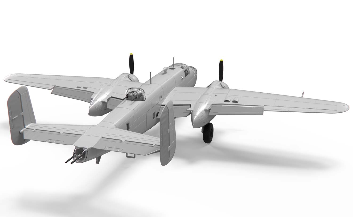 A06020 Сборная модель самолета  North American B25B Mitchell Airfix