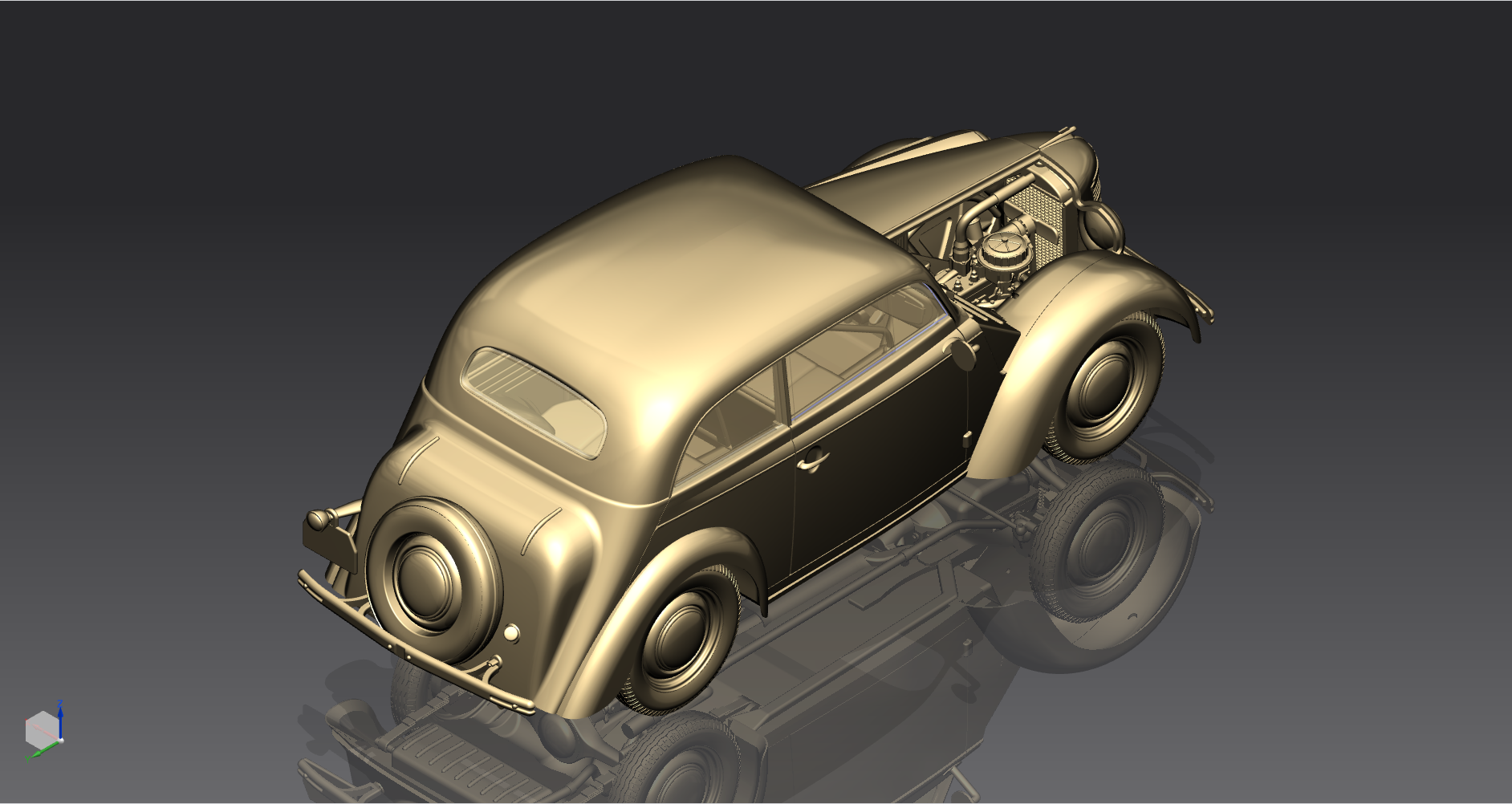 35478 Kadett K38 Седан, Германский легковой автомобиль ІІ МВ ICM