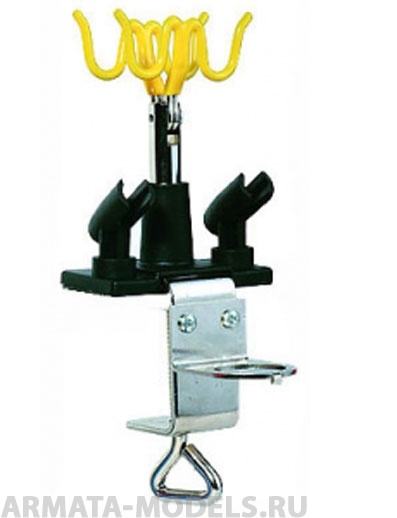 1303J Подставка для аэрографа, струбцина, крепление фильтра