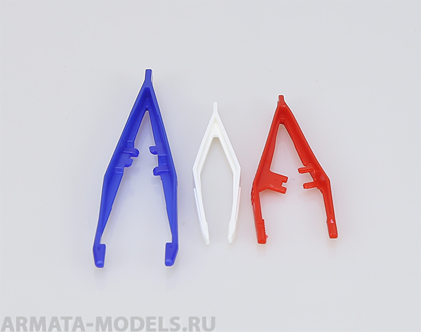 4110J Набор пинцетов пластиковых, 3 шт.