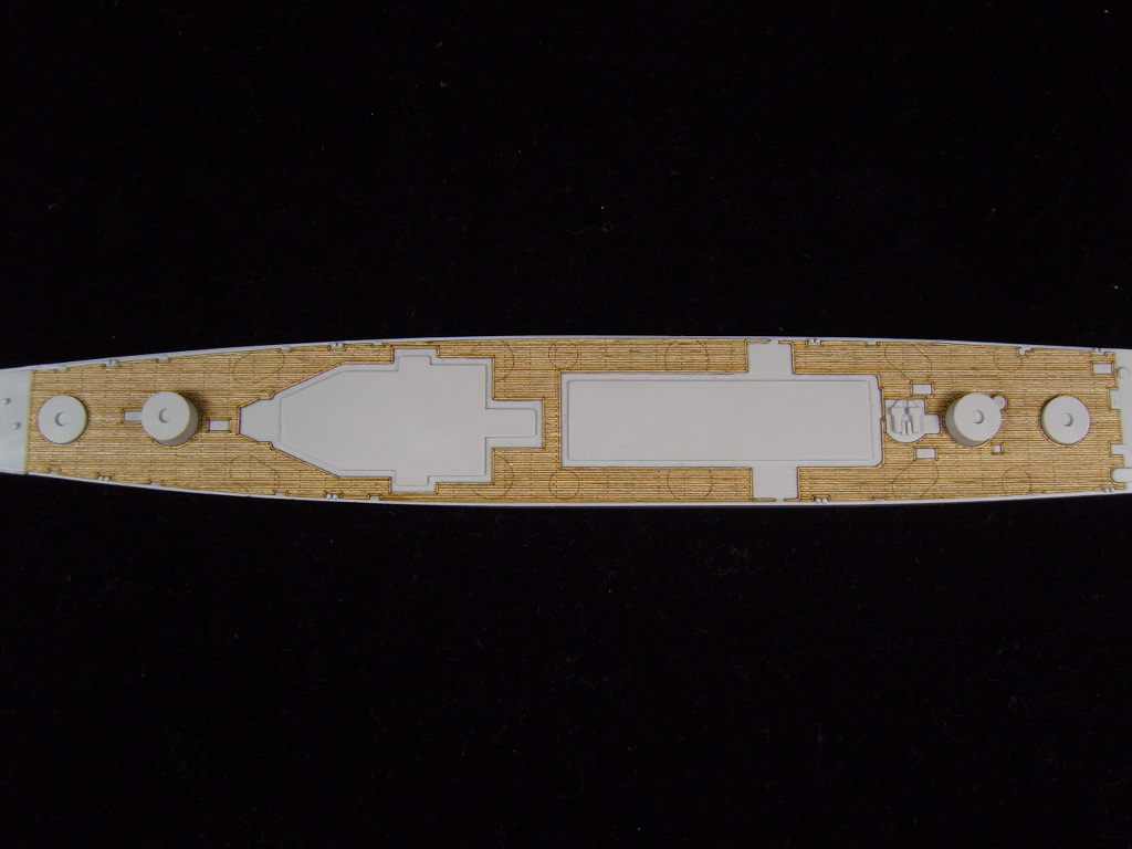 AW20085 Деревянная палуба для US Navy Light Cruiser CL-55 Cleveland