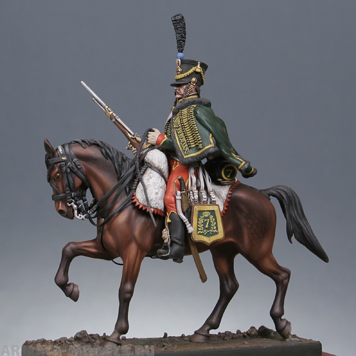 C7H Рядовой 7-го гусарского полка Metal Modeles