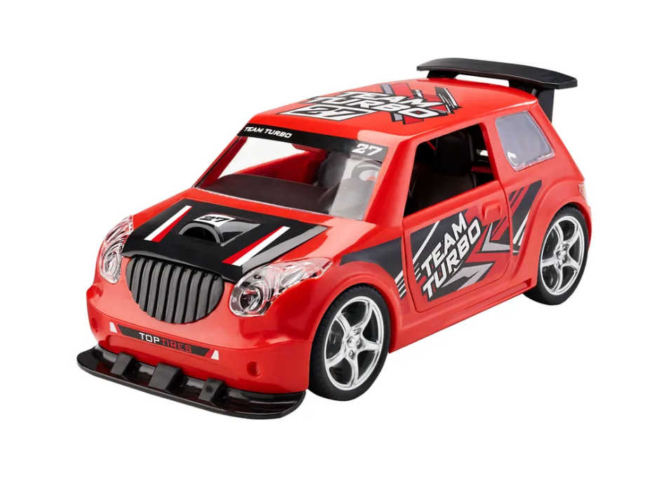 00831RE Раллийный автомобиль JUNIOR KIT Pull Back Rallye Car, красный Revell