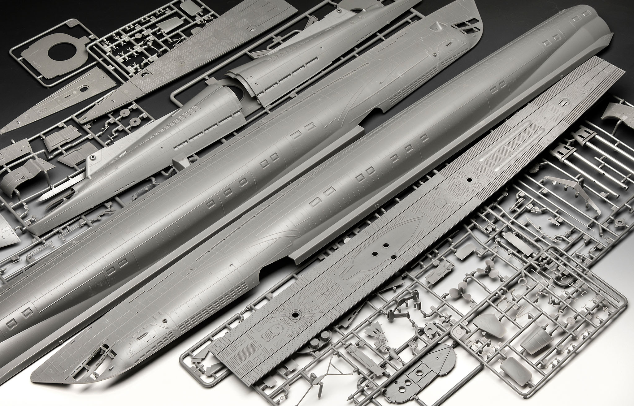 05166RE Немецкая подводная лодка типа IX C (early turret) Revell