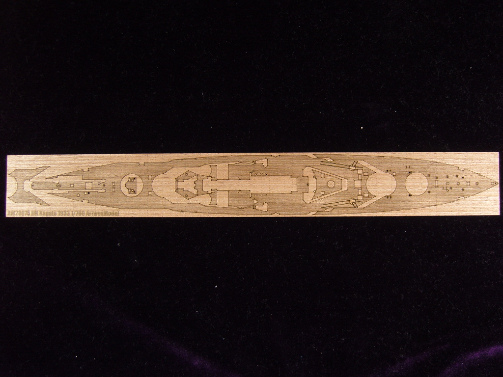 AW20075 Деревянная палуба для IJN Nagato 1933