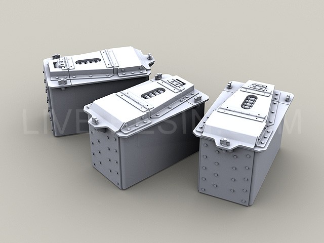 LRE35166 Патронные ящики для авиационных установок M240H Dillon Aero