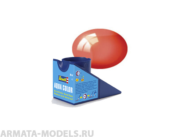 36731 Аква-краска красная прозрачная