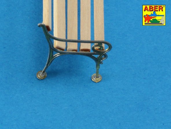 ABR-35-D-18  Дополнения для  Bench type C & waste basket для  1/35