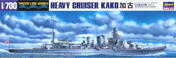 43346 Крейсер  IJN HEAVYCRUISER KAKO Hasegawa
