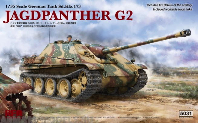 RM-5031 Sd.Ktz.173 Jagdpanther G2 Rye Field Model (RFM)