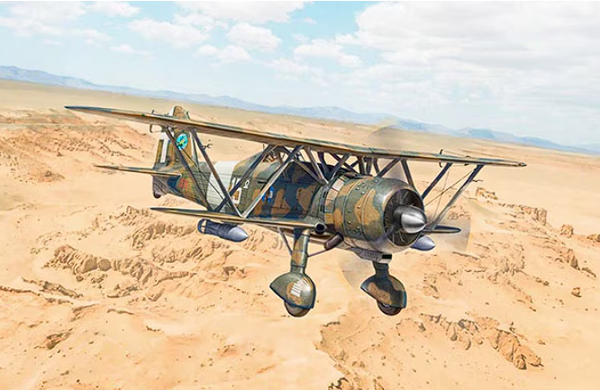 2842ИТ Самолет CR.42 FALCO AИТИТAULT/NIGHT FIGHTER Italeri