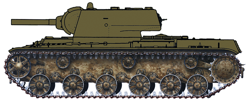 35021 Советский тяжелый танк КВ-9 ARK model