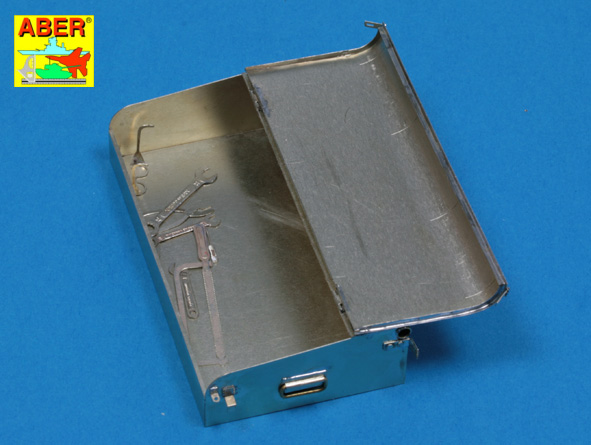ABR-16-044  Дополнения для  Russian Heavy Tank KV-1 or KV-2 vol 2-Tool boxes early для Tamiya 1/16