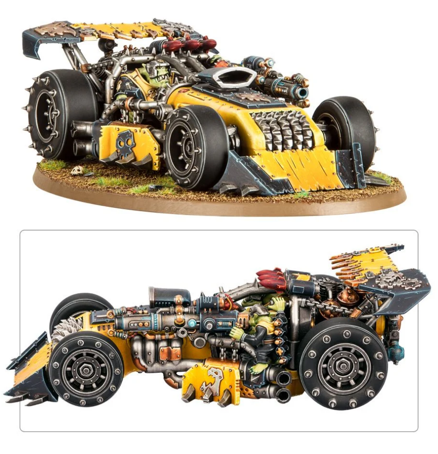 50-34GW Набор Орки. Шоковый Балид (Orks Shokkjump Dragsta)