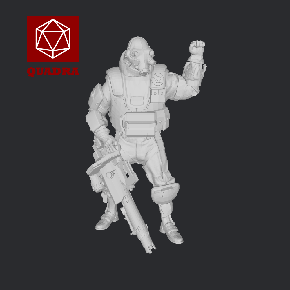 AM35883 Фигура Комбайн Альянса (Alyx) 2 QUADRA