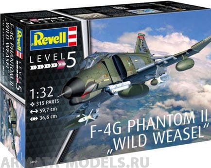 04959 Истребитель-бомбардировщик F-4G Phantom ВВС США Revell