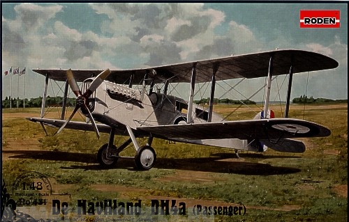 Rod431 Самолёт De Havilland DH4a (Passenger) Roden