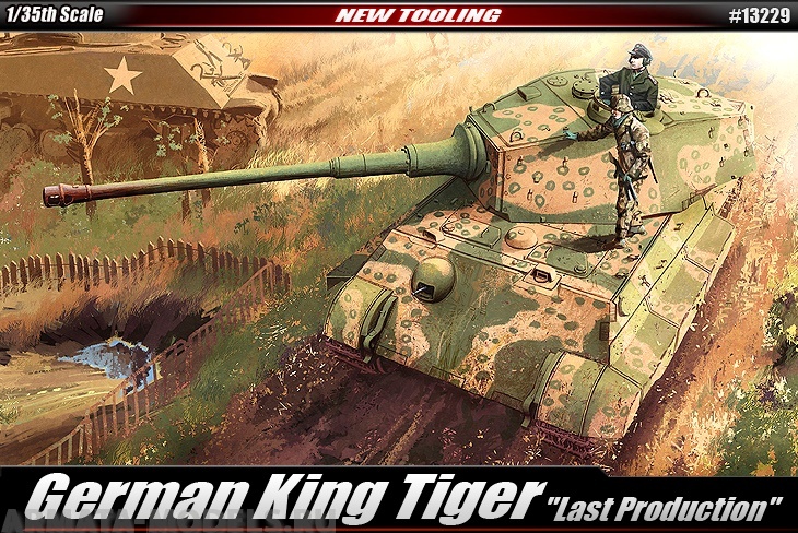 13229 Танк  KINGTIGER Academy