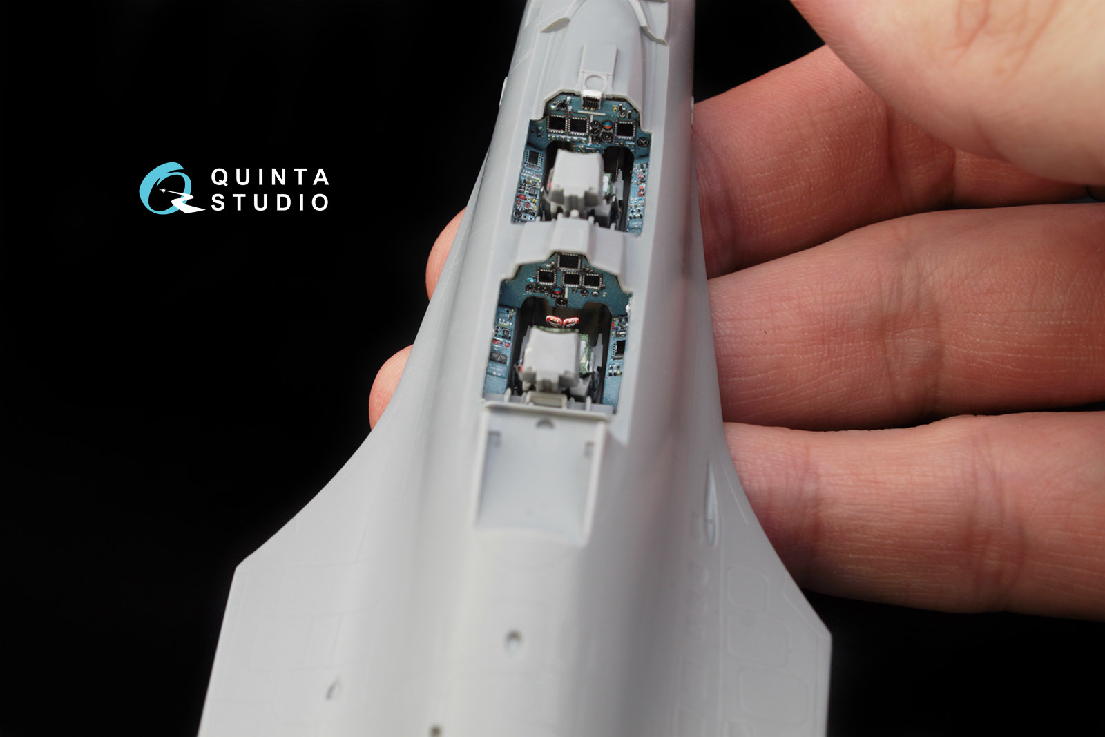 QD72012 1:72 3D Декаль интерьера кабины  Су-30СМ (для модели Звезда)