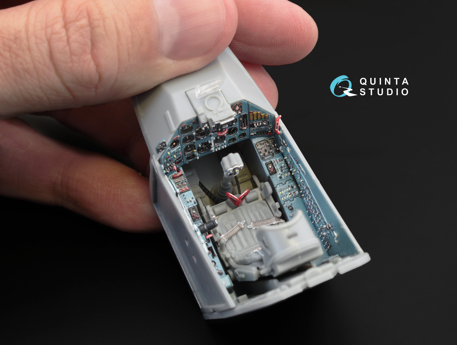 QD32001 1:32 3D Декаль интерьера кабины  Су-25 (для модели Trumpeter)