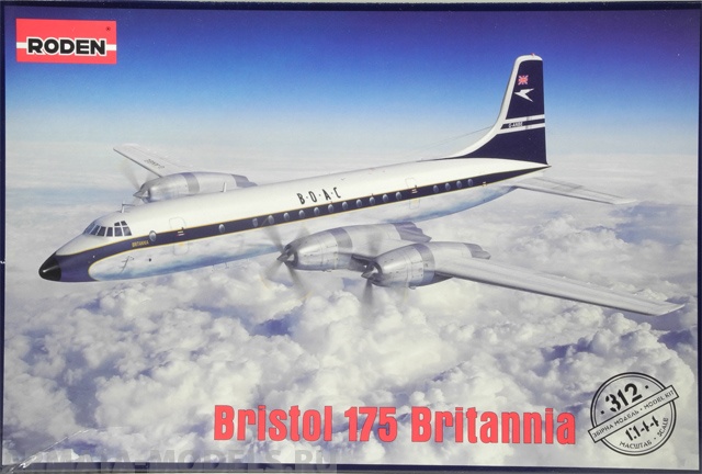Rod312 Самолёт Bristol 175 Britannia Roden