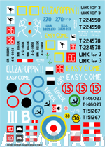 35089BIS Декаль British Shermans in Italy #1 - REPRINTED