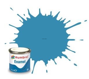 AA0521 Краска эмалевая No 48 Средиземноморский синий - Глянцевый - Tinlet No 1 (14ml)