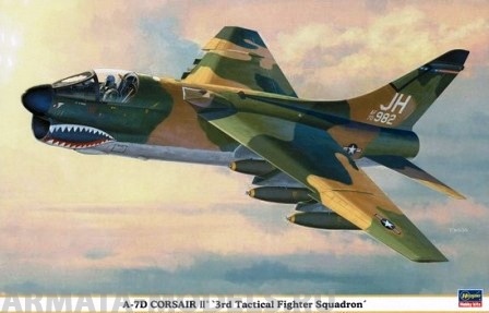 09830 Самолет A-7D Corsair II Hasegawa