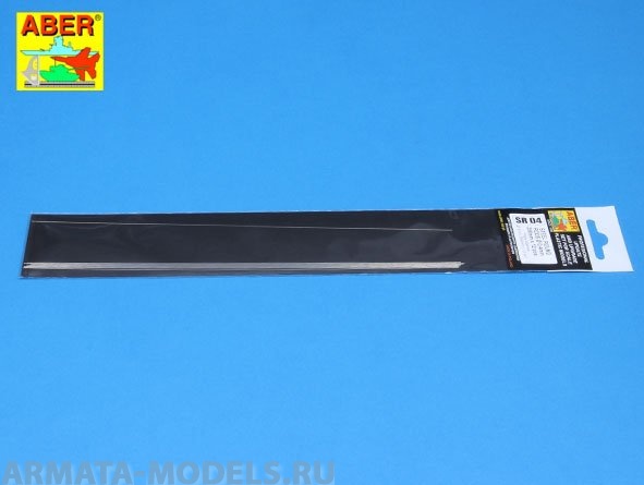 ABR-SR-04  Дополнения для  Steel  round rods fi 0,4mm length 250mm x12 pcs. для