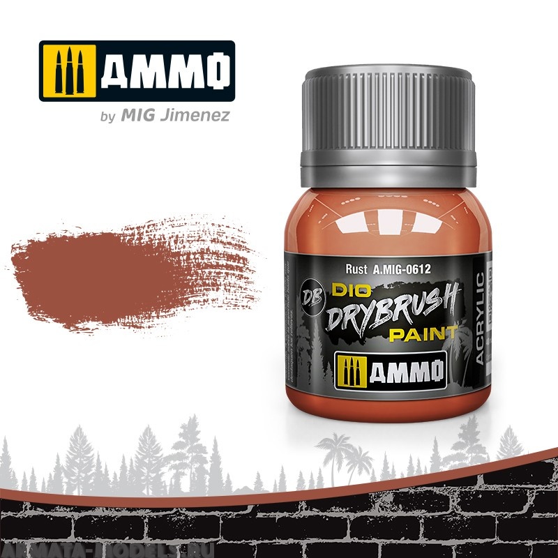 AMIG0612 Ammo Mig Краска акриловая DRYBRUSH  Rust