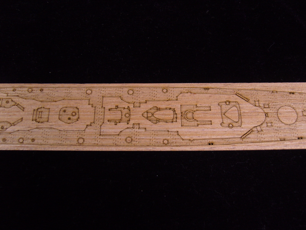 AW20028 Деревянная палуба для DKM Prinz Eugen 1942