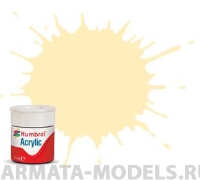 AB2424 Краска акриловая железнодорожные цветаBR Cream RC424 Acrylic Rail Paint