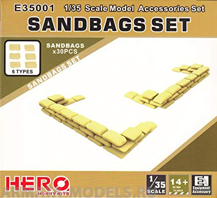 E35001 1/35 Sandbags Set