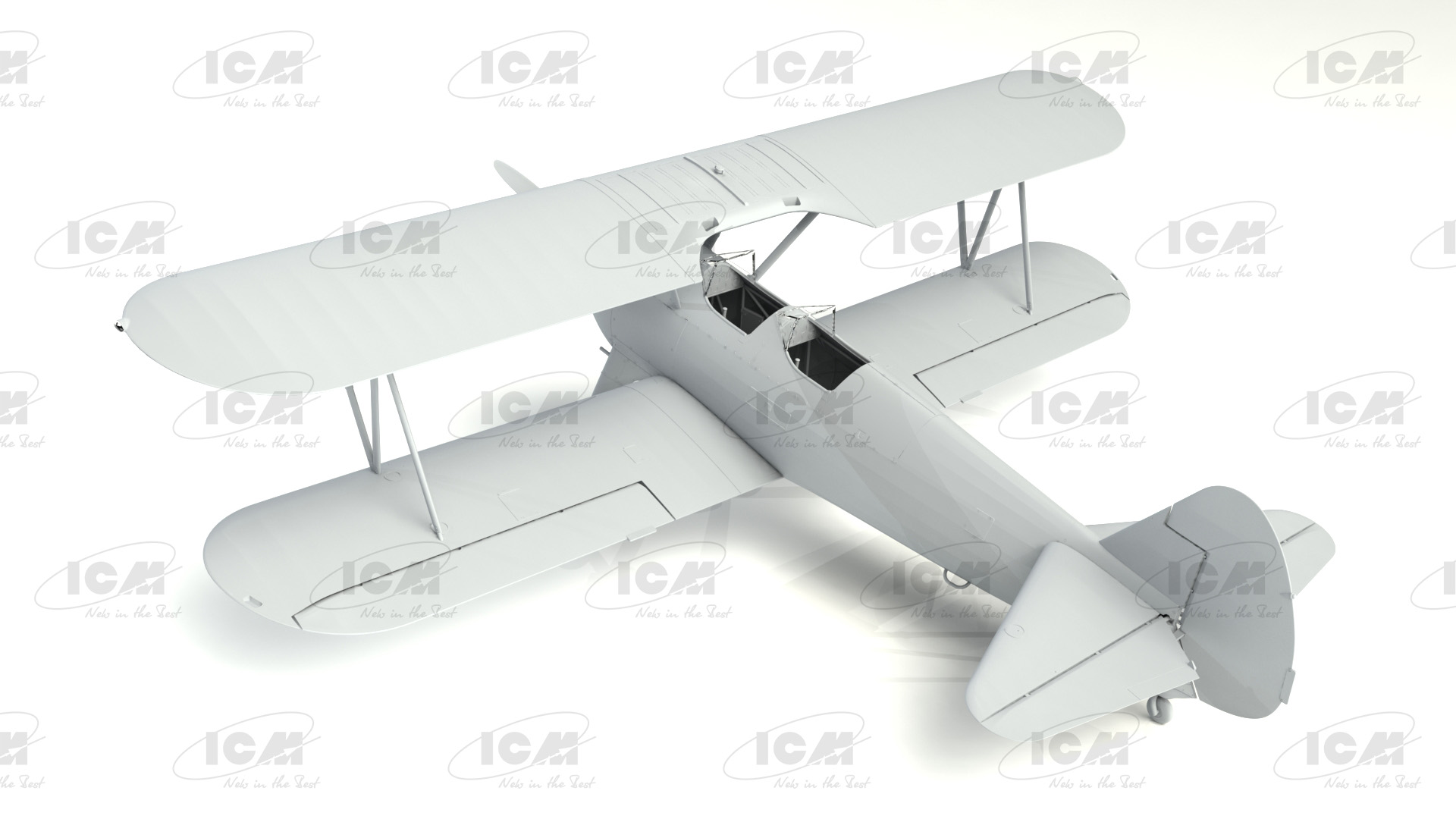 32052 Stearman PT-13/N2S-5 Kaydet, Американский учебный самолет ICM