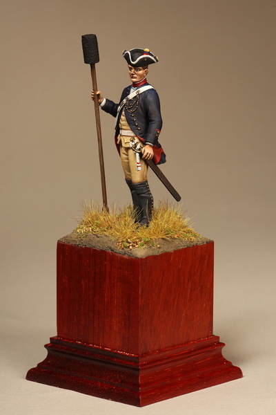 5423SOGA Gunner, Prussian foot artillery. 1756-1763 years. SOGA Miniatures