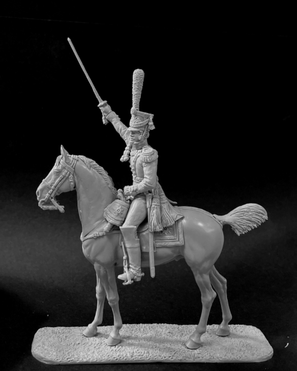 CHM-54254 Штаб-офицер Лейб-Гвардии Литовского полка, Россия 1812-14 гг. смола. Chronos Miniatures