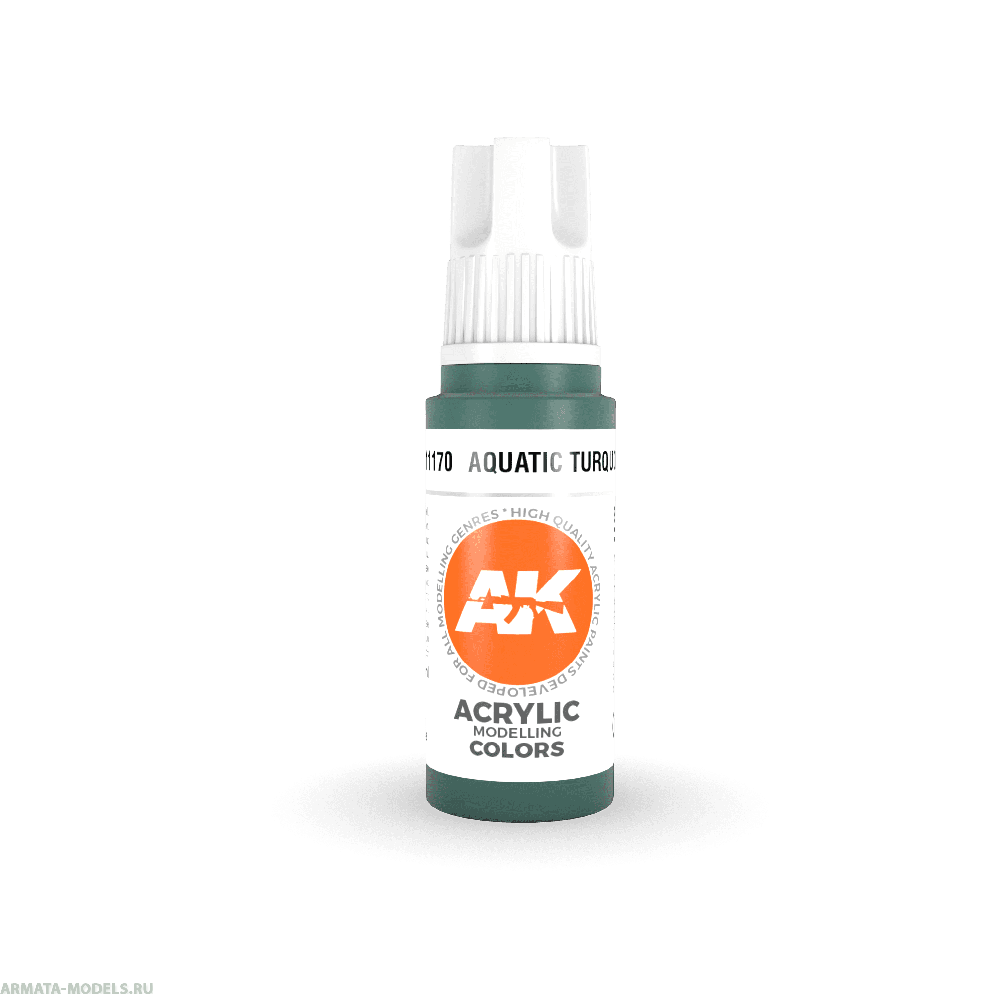 AK11170 Краска акриловая Aquatic Turquoise 17ml