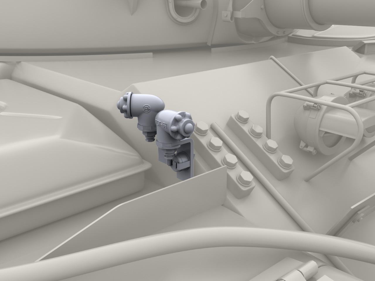 LRE35991 габаритные фонари гст-64, ранние, с кронштейнами