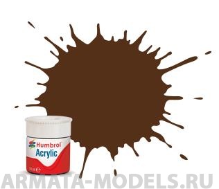 AB2415 Краска акриловая железнодорожные цветаPullman Umber Brown RC415 Acrylic Rail Paint