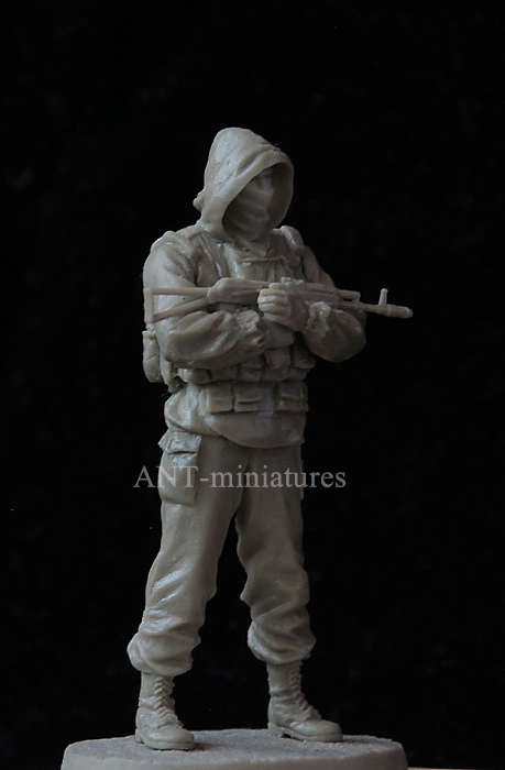 № 35-103 Фигурка The soldier of special troops GRU, Russia 1999 . Ant Miniatures