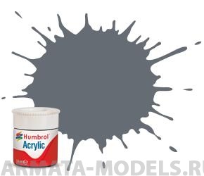 AB0123 Краска акриловая  123 Extra Dark Sea Grey Satin -14ml